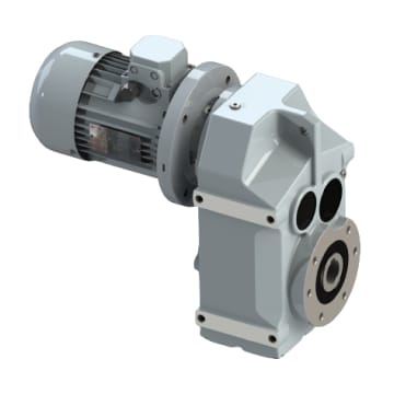 Parallel shaft gear motors