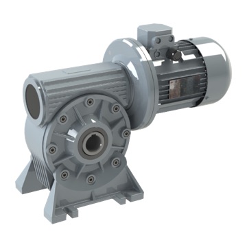 Worm-gear speed reducer